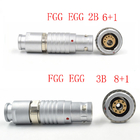 FGG EGG 2B 6 Pin Plus 1 طريقة دفع سحب ذاتي القفل مقبس توصيل كهربائي هوائي مختلط