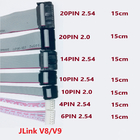 مجموعة كبل محول J-link Emulator V8 V9 all-ARM JTAG لـ 6410 Mini 2440